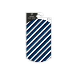 Pochette cadeau, 16x22cm, Blue Line - Bleu