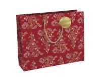 Clairefontaine Gift Bag - 37.3x11.8x27.5cm - Red Forest - Red