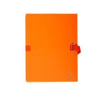 Chemise dos extensible papier - 24x32cm - Orange