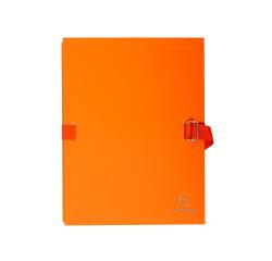 Chemise dos extensible papier - 24x32cm - Orange
