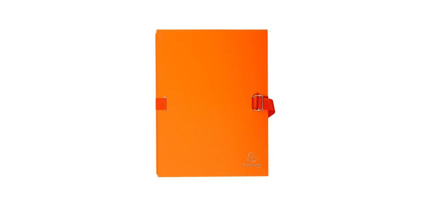 Chemise dos extensible papier - 24x32cm - Orange