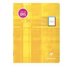 Cahier piqûre DYS, 170 x 220 mm, 48 pages