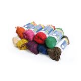 Pelote raphia naturel 50g, ass. 9coul. - Assortiment