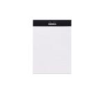 dotPad - bloc agrafé Rhodia N°12 8,5x12 cm dot 80 feuillets 80g - Noir