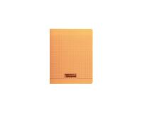 Cahier piqué 8000 POLYPRO 17x22 cm 192 pages grands carreaux 90 g - Orange
