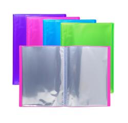 Display Book Iderama PP A4 30Pkt Ast - Assorted colours