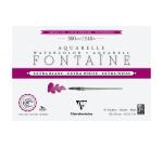 Clairefontaine Fontaine Watercolour Block - 18 x 26cm - 15 Sheets - 300gsm - Cold Pressed