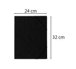 Chemise à élastique sans rabats carte lustrée 355gm2 - A4
