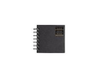 Goldline carnet spiralé 64F 10x10cm 140g - Blanc
