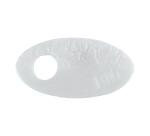 CERNIT - A Bar of Translucent Polymer Clay - Baking Modelling Clay - White Glitter Colour - 56 g Block - CE0920056010C