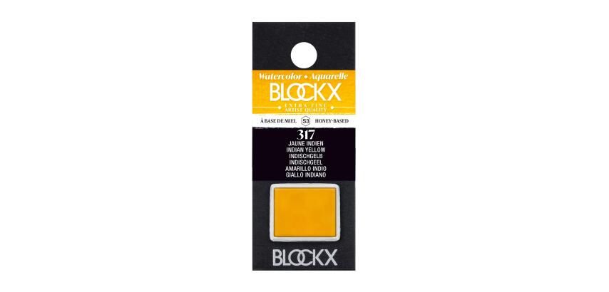 Aquarellfarbe, Indischgelb - 1/2 Näpfchen 1,5ml - Indischgelb