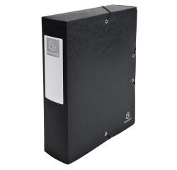 Boite de classement Exabox Dos 80mm Carte lustrée - A4