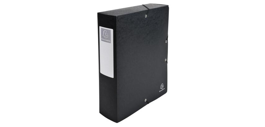 Boite de classement Exabox Dos 80mm Carte lustrée - A4