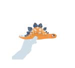Puzzles 3D, Dino - Multicolore