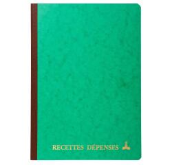 Piqûre 297X210 Recettes-dépenses 80 pages - Couleurs assorties