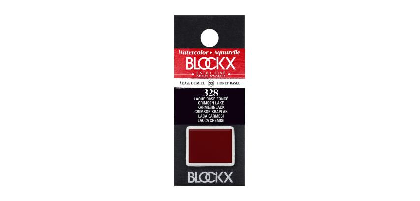 Aquarelle extra-fine demi-godet - Laque rose foncé