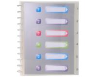 Display Book Crystal rings 30 Pkt Clear - Crystal