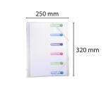 Multipart file ChromaLine 6 part PP A4 - Frosted