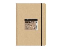 Kraft carnet piqué 20F A4 115g