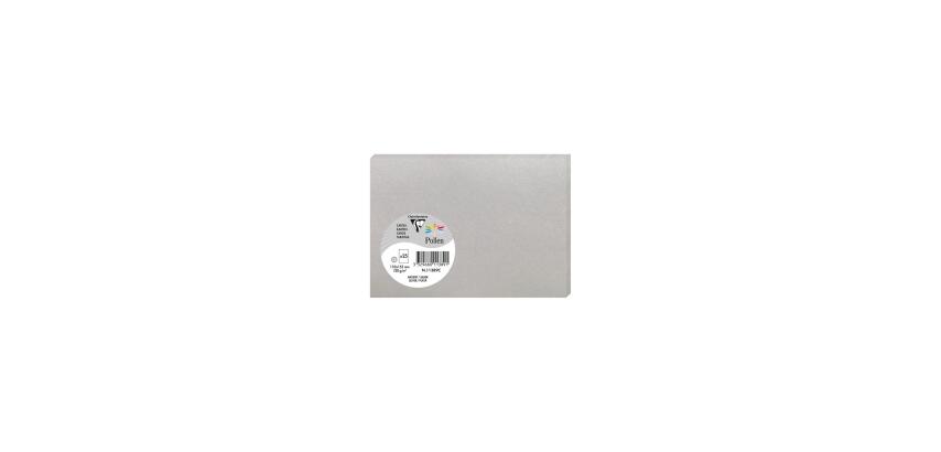 Carte simple Pollen 110 x 155 mm 210 g/m2 - Paquet de 25