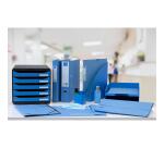 Clean'Safe Anti-microbial Ring binder (A4, 30mm spine, 2 rings) - Blue