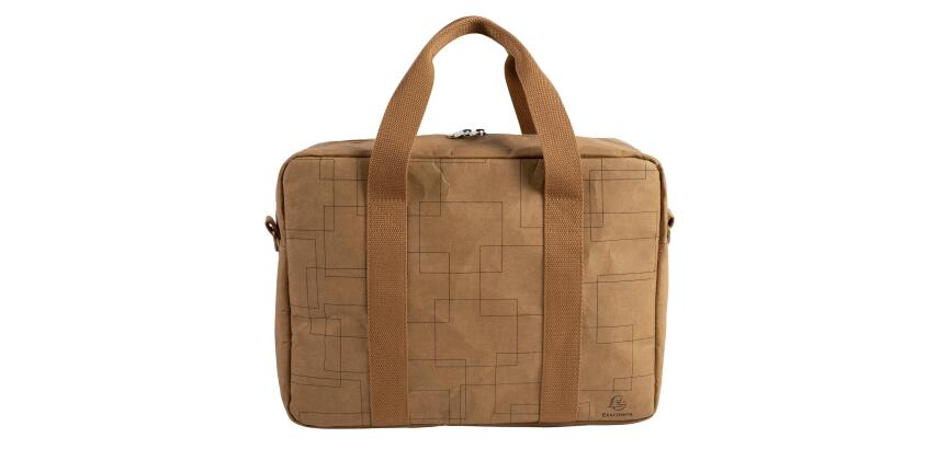 Cartable-sacoche papier résistant à l'eau Exacompta Eterneco