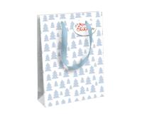 Empreintes, sac large 26,5x14x33 cm - Bleu