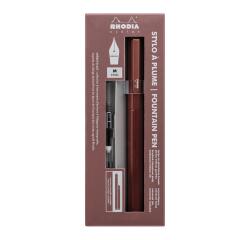 Rhodia Script Fountain Pen Nib M - Brown