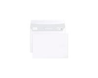 Boite de 500 Enveloppes Blanches C6-114x162mm - Auto-Adhésives - 80g/m2 - Blanc
