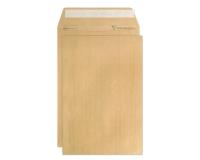 Boite de 500 Pochettes Kraft Adour Brun C5-162x229 mm - Auto-Adhésives - 90g/m2 - Brun