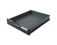 MODULODOC cassetto con frontale nero normale Ecoblack - Nero