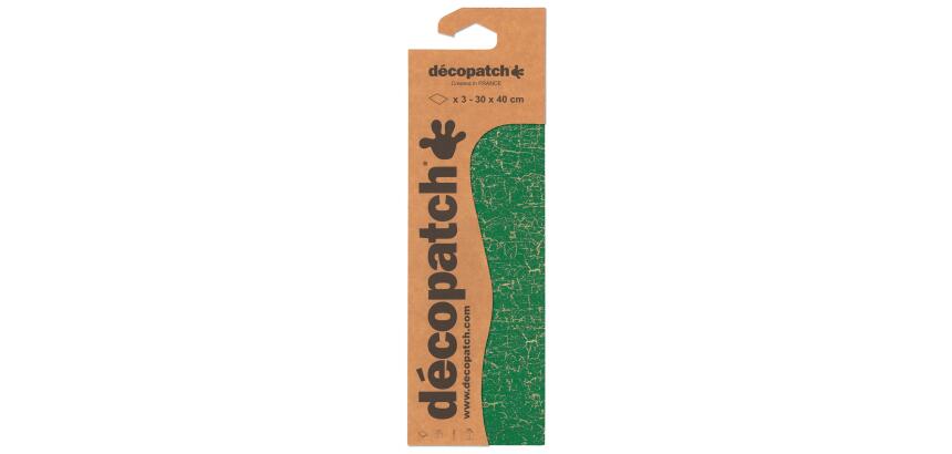 Pochette 3 Feuilles Identiques Ref 445 - Vert