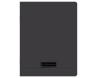 Cahier piqué 8000 POLYPRO 17x22 cm 192 pages grands carreaux 90 g - Noir