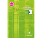 Cahier d'écriture piqué spécial Dys A4 48 pages cadre et lignes 4 couleurs Interligne 3 mm - Assortis