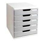Module de classement Modulo Office 5 tiroirs fermés