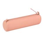 CUIR TEINTE Trousse ronde Ø5,5x22 cm - Assortis