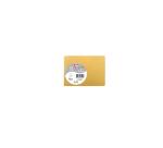 Pack of 5 plain cards 70x95mm 210g/m2 - Gold