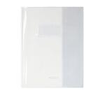 Protège-cahiers cristalux PVC 22/100ème 17x22 cm