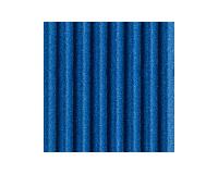 CARTON ONDULÉ,Rouleau moyenne cannelure 300g/m2 au format 50x70cm - Bleu France