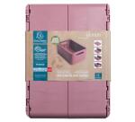 The Smart Case, klappbare Maxi-Box A4+, Skandi - Altrosa