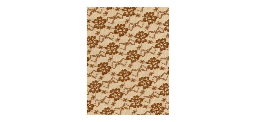 * Pochette 3 Feuilles Identiques Ref 600 - Marron