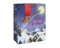 Flying Santa, sac large 26,5x14x33 cm - Bleu nuit