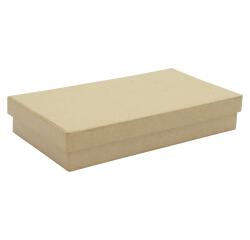 Flat rectangular box 18x10x3cm - Kraft