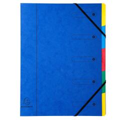 Exacompta Harmonika Multi Part File, A4, 5 Sections - Assorted colours