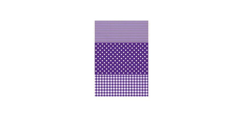 Decopatch Sheets x3 Ref 488 - Purple