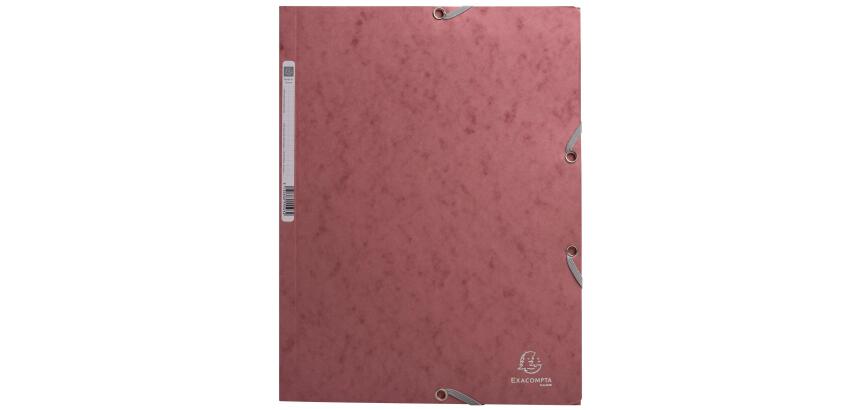 Sammelmappe mit Gummizug und 3 Klappen, Colorspan 400g, 24x32cm, Skandi