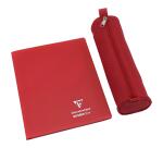 Trousse textile ronde Ø7 x 22 cm