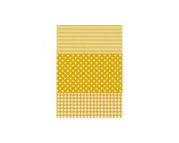 * Pochette 3 Feuilles Identiques Ref 543 - Jaune