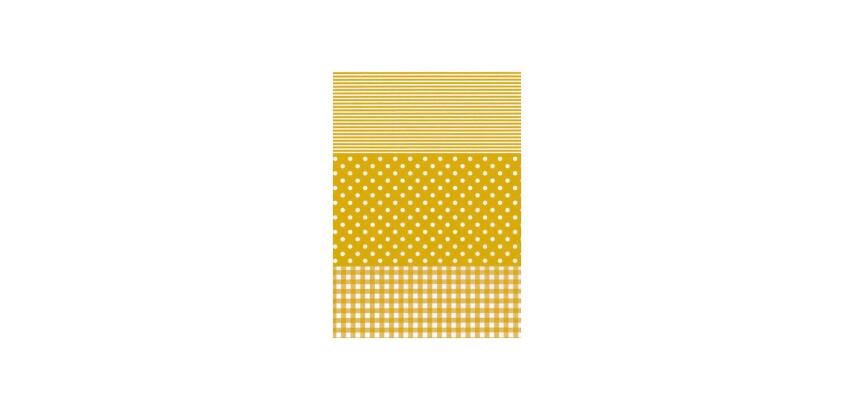 Décopatch Sheets pk3 - Yellow