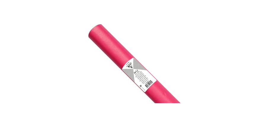 PAPIER DE SOIE, Rouleau de 24 feuilles 18g/m2 au format 50x75cm - Cyclamen